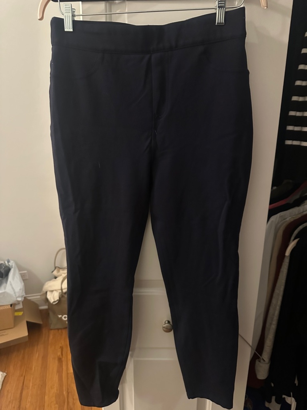 SPANX Women's Skinny Pants - Navy